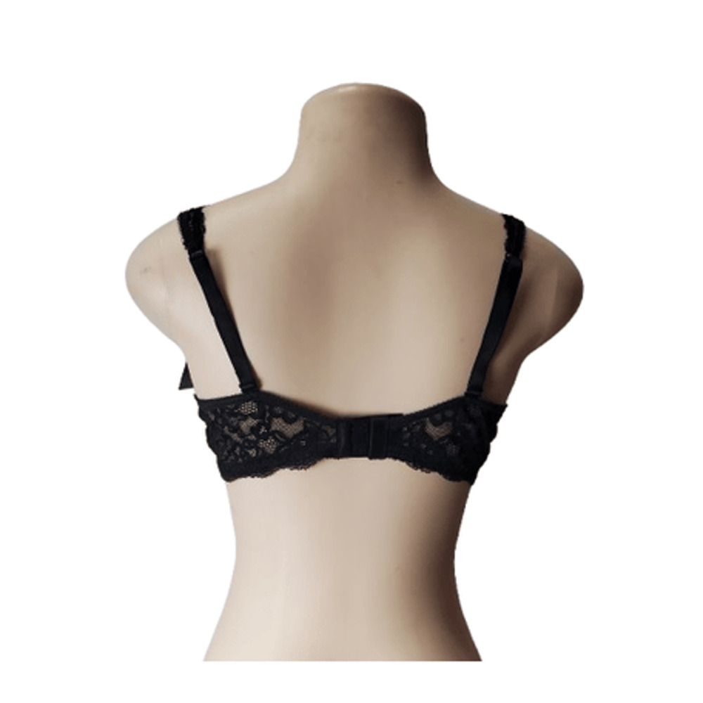 Maidenform women's black lace bra size 38B - Picture 2 of 4